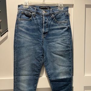 Veronica Beard women’s jeans. Size 27 (4) secret skinny with cuffs.